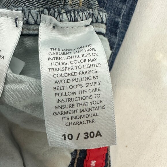 Lucky Brand Womens Sweet Mid Rise Bootcut Jeans Size 10 Blue Denim Classic Fit - Picture 3 of 13
